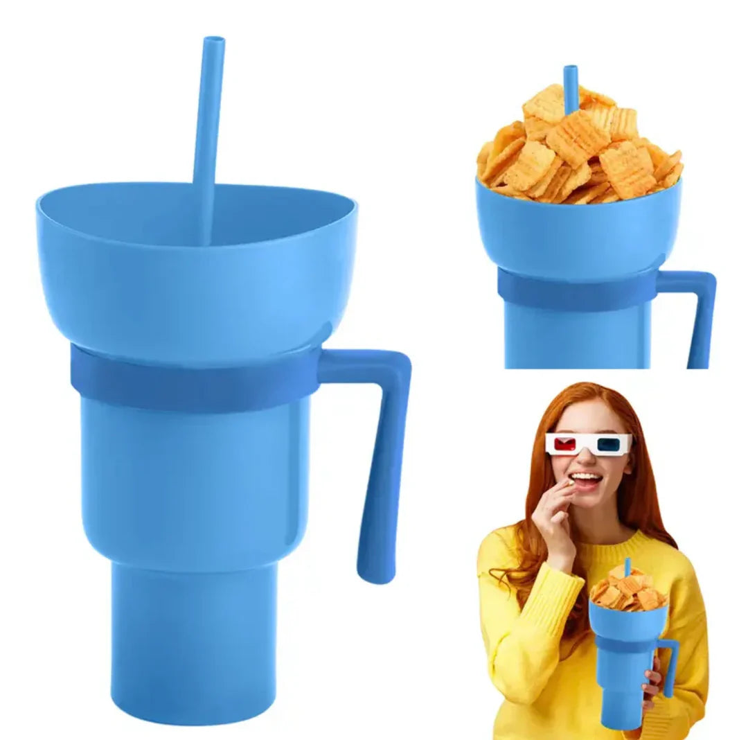 Spill-Proof Snack Cup