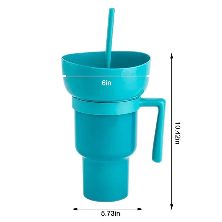 Spill-Proof Snack Cup