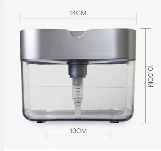 2-in-1 Sponge Rack & Soap Shelf