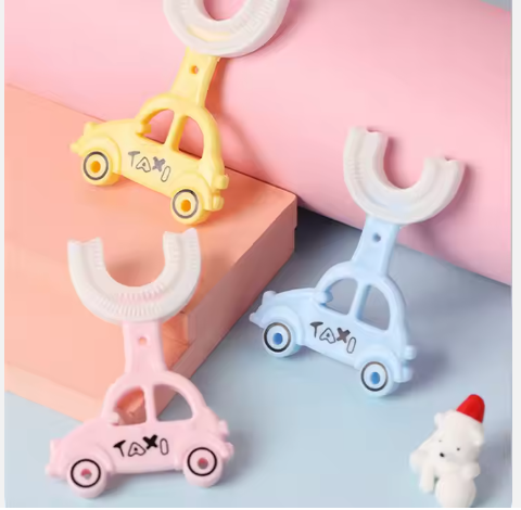 Children U Shaped Toothbrush 360