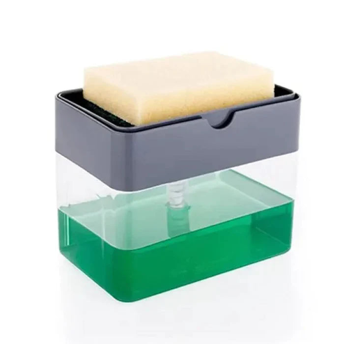 2-in-1 Sponge Rack & Soap Shelf