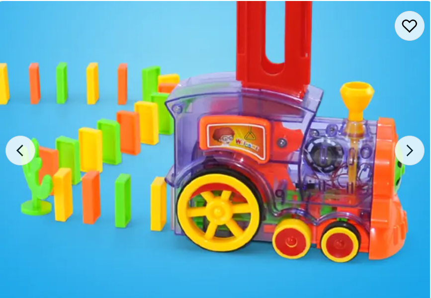 Toy Domino Train