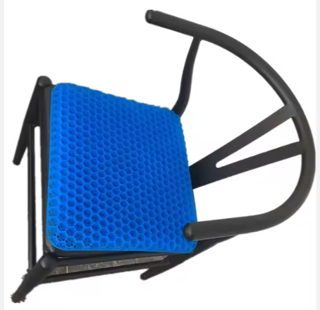 Square Double Gel Layers Silicone Egg Seat Cushion