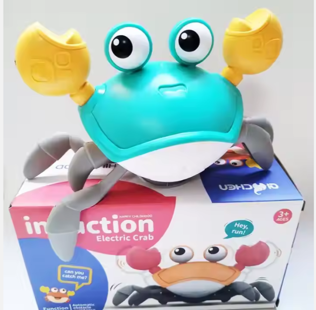 Crawling Crab Baby Toy – Fun, Music & Movement!