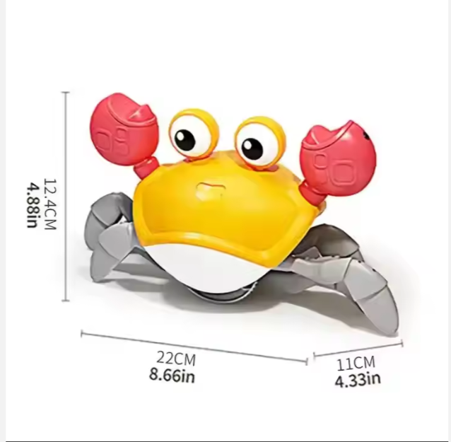 Crawling Crab Baby Toy – Fun, Music & Movement!