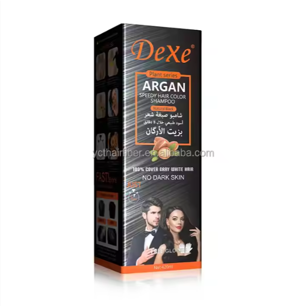 Dexe 5-in-1 Herbal Hair Dye Shampoo