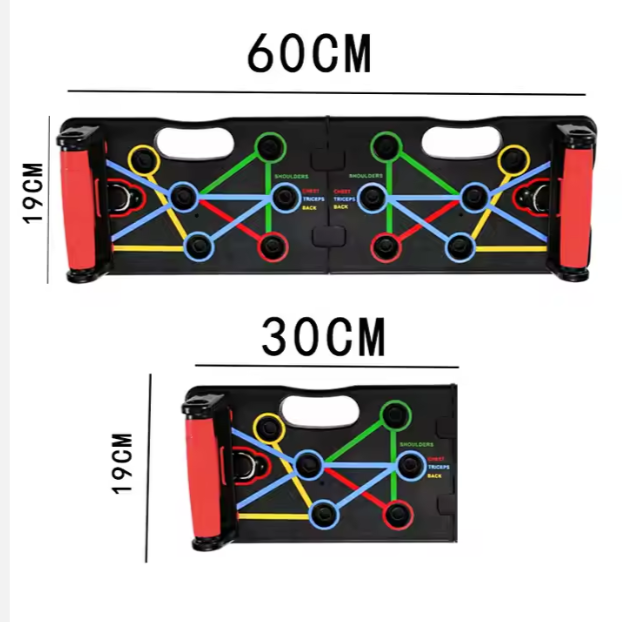 Multifunctional Foldable Push-Up Board