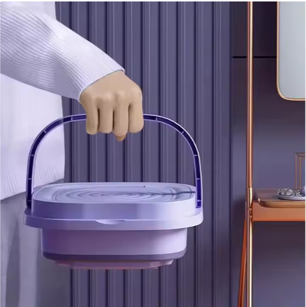 Portable 9L Mini Washing Machine – Foldable & Compact
