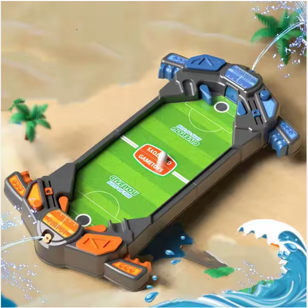 Table Soccer Game with a Splash