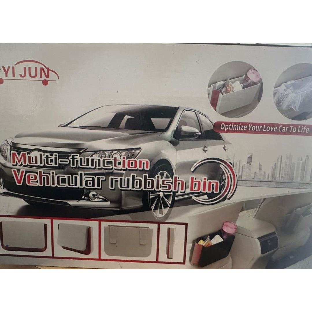 Multi-Function Vehicular Rubbish Bin