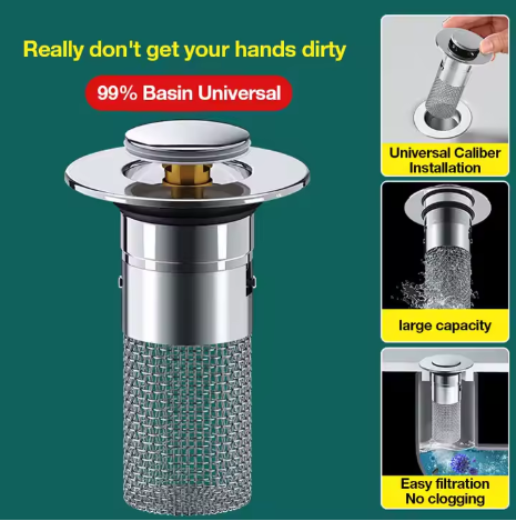 Steel Anti-Clogging Drain Filter