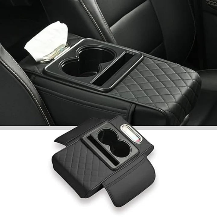 5-in-1 Car Center Console Armrest Organizer