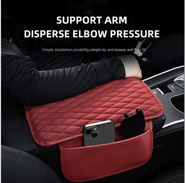 Leather Armrest Mat
