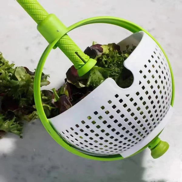 2-in-1 Fruit & Veggie Colander with Spinner