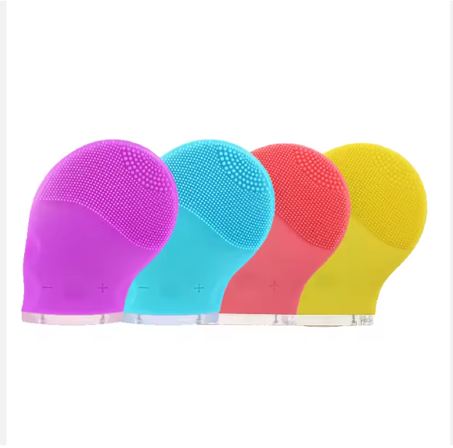 Ultrasonic Silicone Facial Cleansing Brush