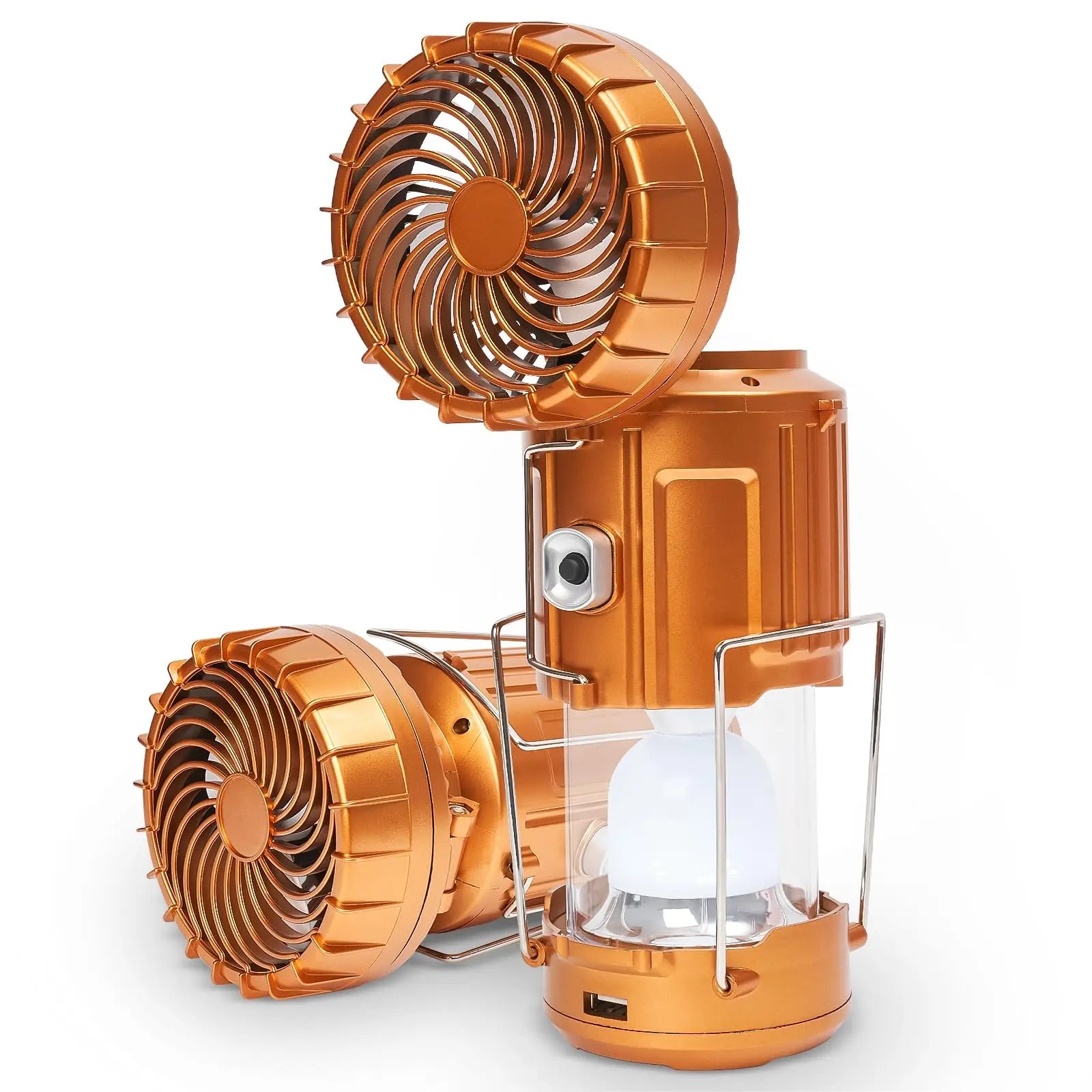 Solar Charging Camping Light with Fan