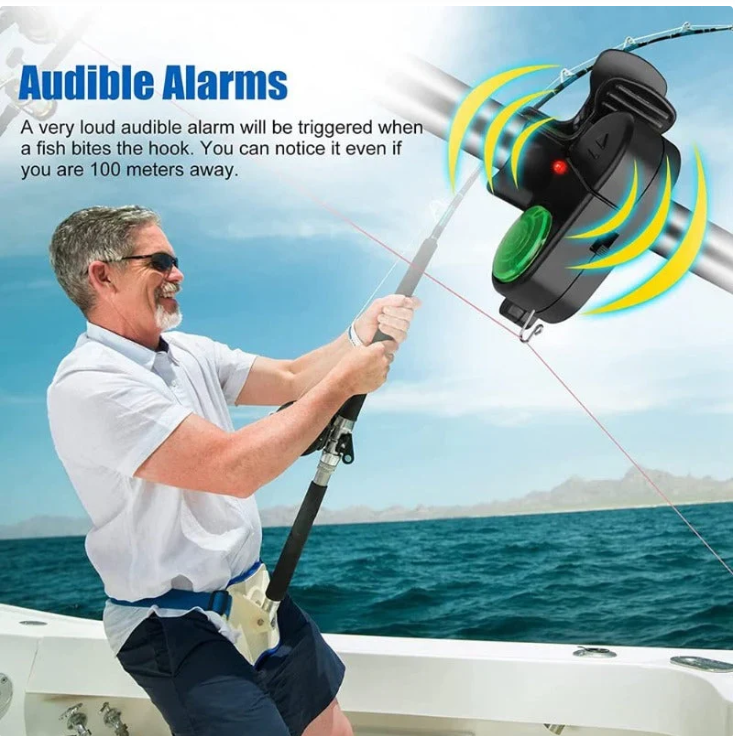 Fish Bite Alarm with LED Light