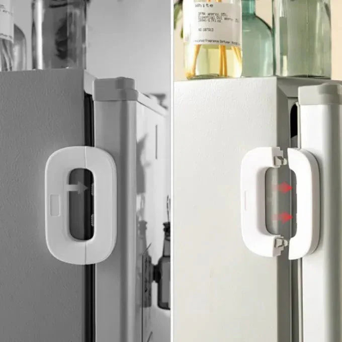 Refrigerator Door Safety Lock
