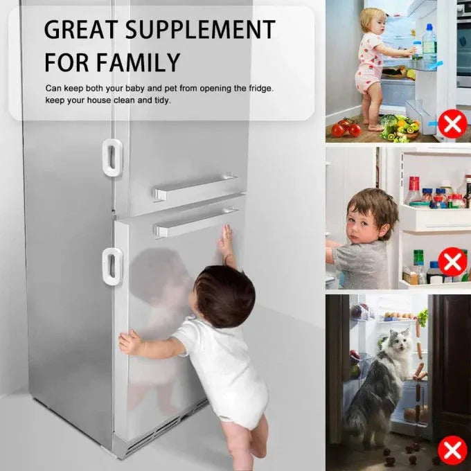 Refrigerator Door Safety Lock
