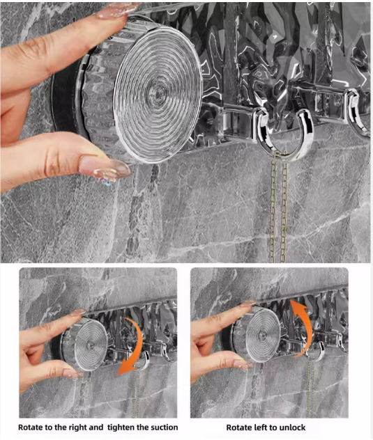 Rotating Suction Cup Hanger