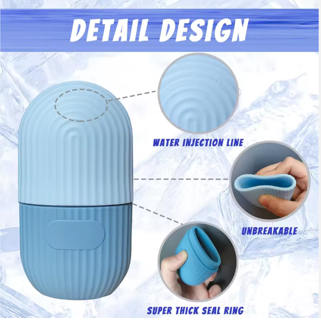 Ice Face Roller – Cooling Facial Massage Tool