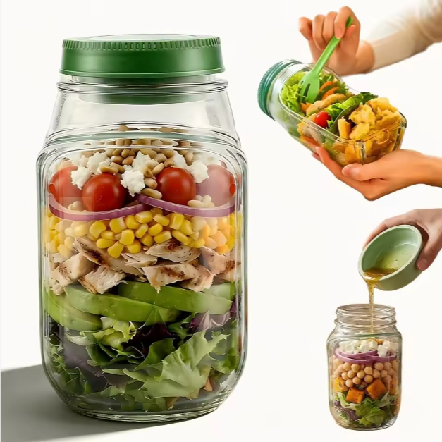 Portable Salad Container