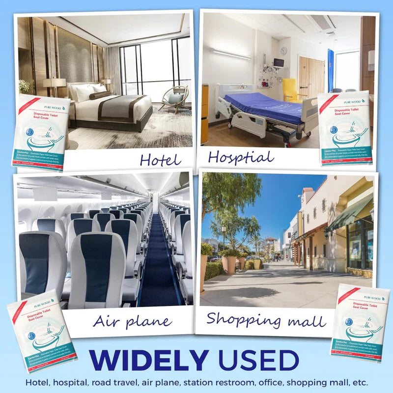 Disposable Toilet Seat Covers (10 PCS)