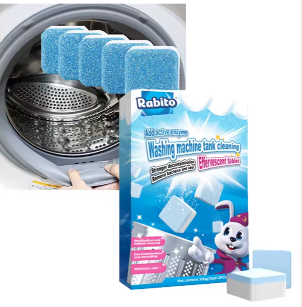 Washing Machine Cleaner Tablets (12 PCS)