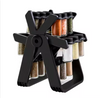 18PCS Rotating Spice Rack Organizer