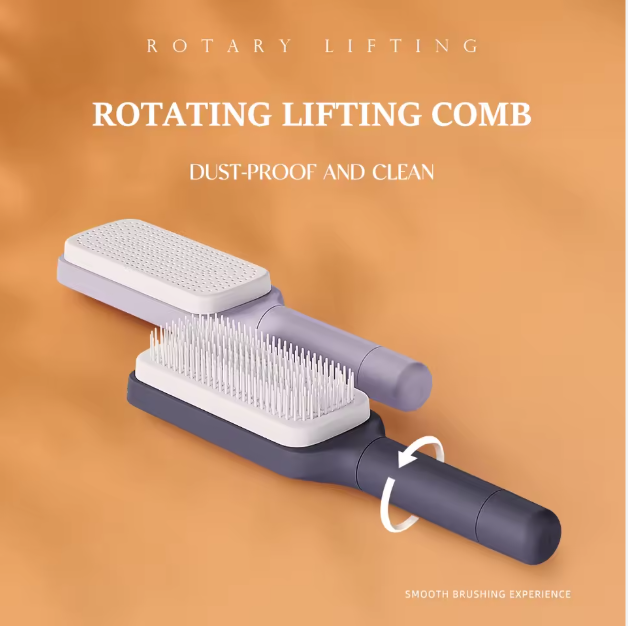 Self-Cleaning Hair Brush