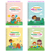Large Reusable Magic Grooved Writing Practice Book (4 pcs)