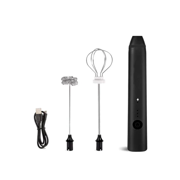 Double Head Rechargeable Milk Frother