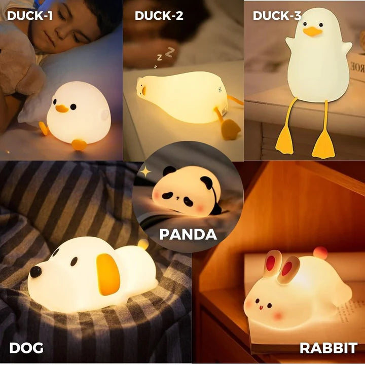 Panda Night Light – Rechargeable LED Lamp