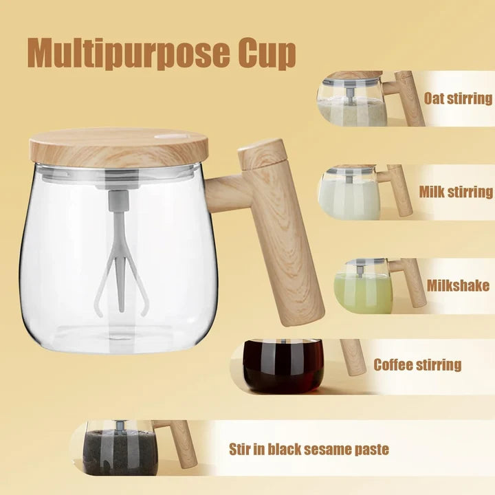 Self-Stirring Coffee Mug